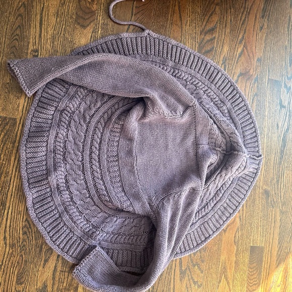 Made in Italy Wool blend Purple Knit Sweater XS - Picture 11 of 12